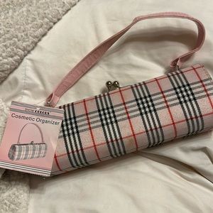 Pink Cosmetic Organizer or Clutch